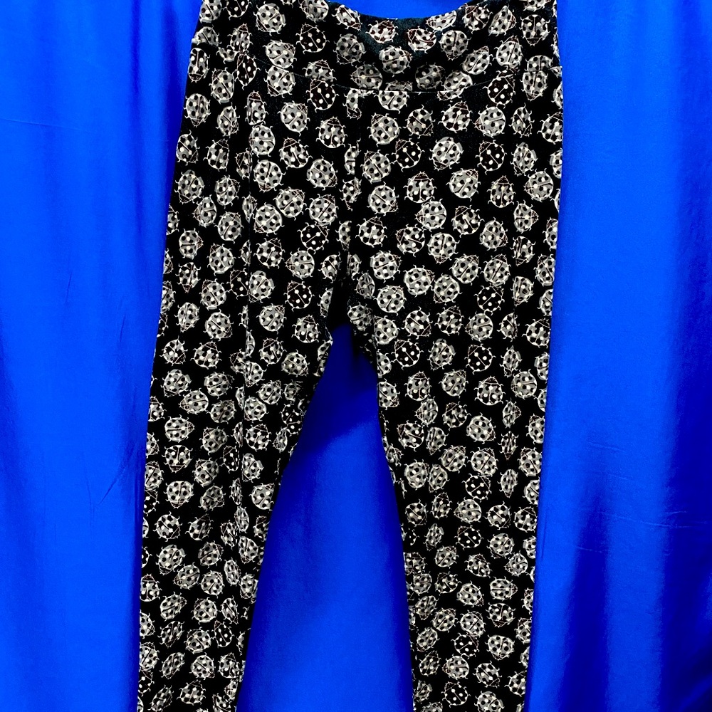 Lularoe Leggings; OneSize; Ladybugs!